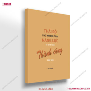 Thái độ chứ không phải năng lực sẽ quyết định thành công của bạn - TKH131