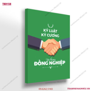 Kỷ luật kỷ cương yêu thương đồng nghiệp - TKH158