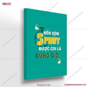 Đến sớm 5 phút được coi là đúng giờ - TKH174
