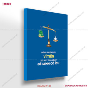 Đừng phấn đấu vì tiền mà hãy phấn đấu để mình có ích - TKH208