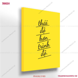 Thái độ hơn trình độ - TKH 224