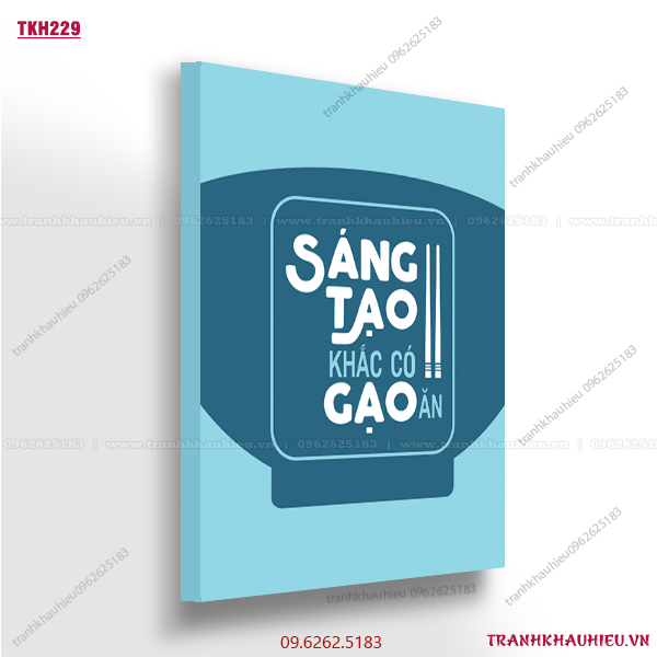 Sáng tạo khắc có gạo ăn - TKH 229