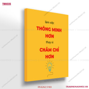 Làm việc thông minh hơn thay vì chăm chỉ hơn - TKH235