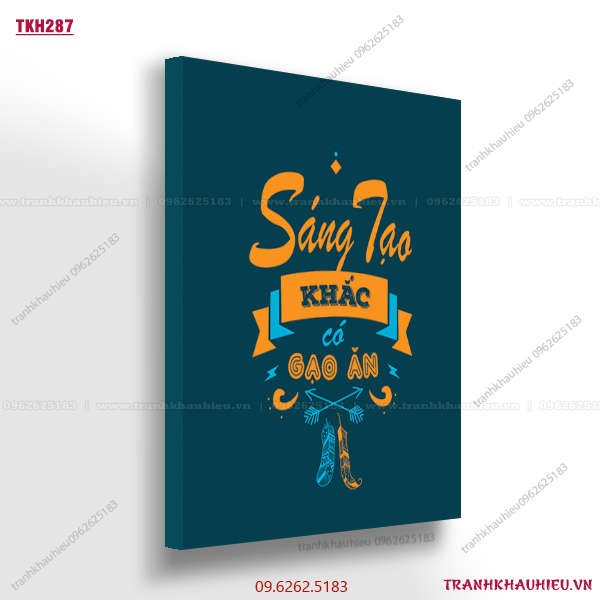 Sáng tạo khắc có gạo ăn - TKH287