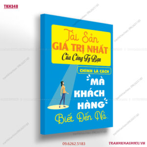 Tài sản giá trị nhất của công ty bạn chính là cách mà khách hàng biết đến nó - TKH348