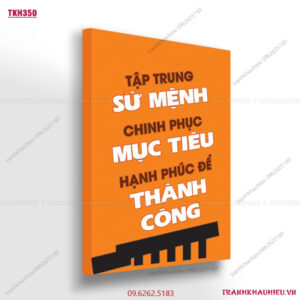 Tập trung sứ mệnh chinh phục mục tiêu hạnh phúc để thành công - TKH350