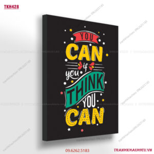 You can if you think you can - TKH428