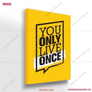 You only live once - TKH432