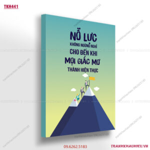 Nỗ lực không ngừng cho đến khi mọi giấc mơ thành hiện thực - TKH441