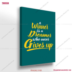 Winner is a dreamer who never gives up - TKH556