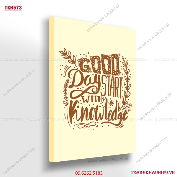 Good day start with knowledge - TKH573