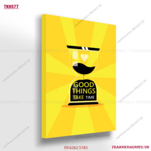 Good things take time - TKH577