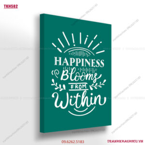 Happiness blooms from within - TKH582
