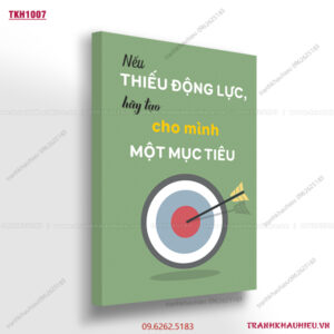 Nếu thiếu động lực hãy tạo cho mình một mục tiêu - TKH1007