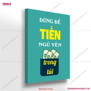 Đừng để tiền ngủ yên trong túi - TKH822