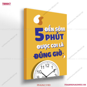 Đến sớm 5 phút được coi là đúng giờ - TKH847