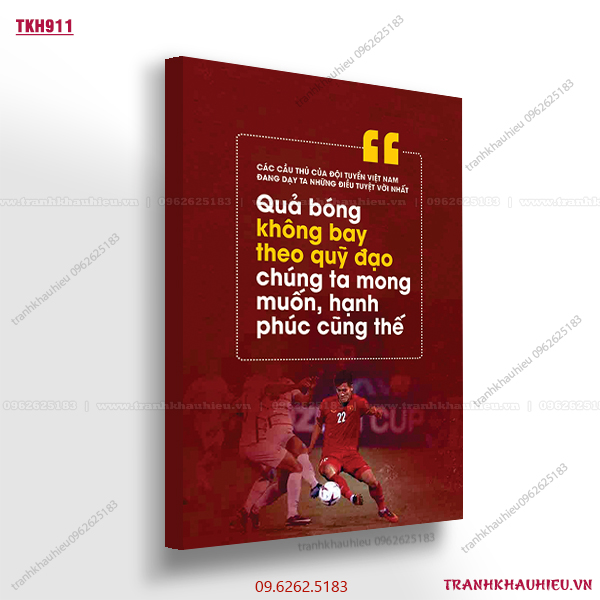 Các cầu thủ của đội tuyển Việt Nam đang dạy ta những điều tuyệt vời nhất. Quả bóng không bay theo quỹ đạo chúng ta mong muốn, hạnh phúc cũng thế - TKH911