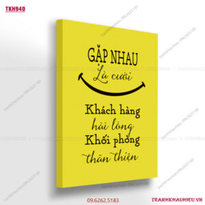 Gặp nhau là cười. Khách hàng hài lòng. Khối phòng thân thiện - TKH940