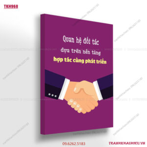 Quan hệ đối tác dựa trên nền tảng hợp tác cùng phát triển - TKH968