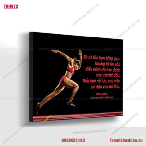 Sẽ có lúc bạn bị hạ gục. Nhưng tôi tin vào điều mình đã học được trên sân thi đấu : Nếu bạn nỗ lực, mọi việc sẽ đâu vào đó thôi - Lolo Jones - TKH972