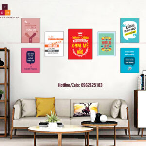 Bộ 7 Tranh Khẩu Hiệu