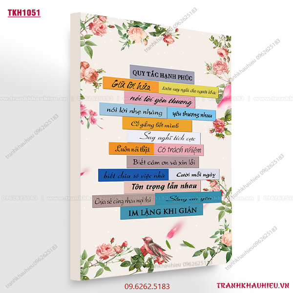 Quy tắc hạnh phúc - TKH1051