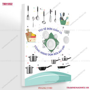 Vui vẻ là cùng nhau dọn rửa bát đĩa - TKH1052