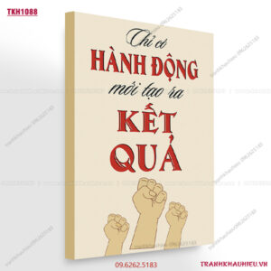 Chỉ có hành động mới tạo ra kết quả - TKH1088