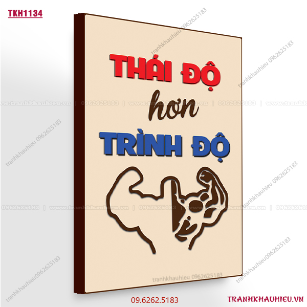 Thái độ hơn trình độ - TKH1134