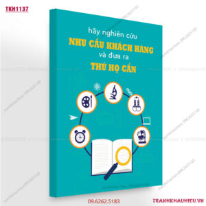 Hãy nghiên cứu nhu cầu khách hàng và đưa ra thứ họ cần - TKH1137