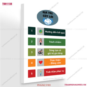 Giá trị cốt lõi - TKH1156