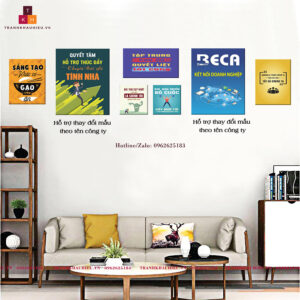 Bộ 7 Tranh Văn Phòng