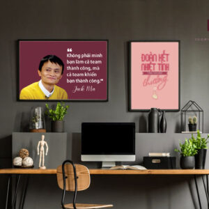 Tranh Văn Phòng Bộ 2 Tranh