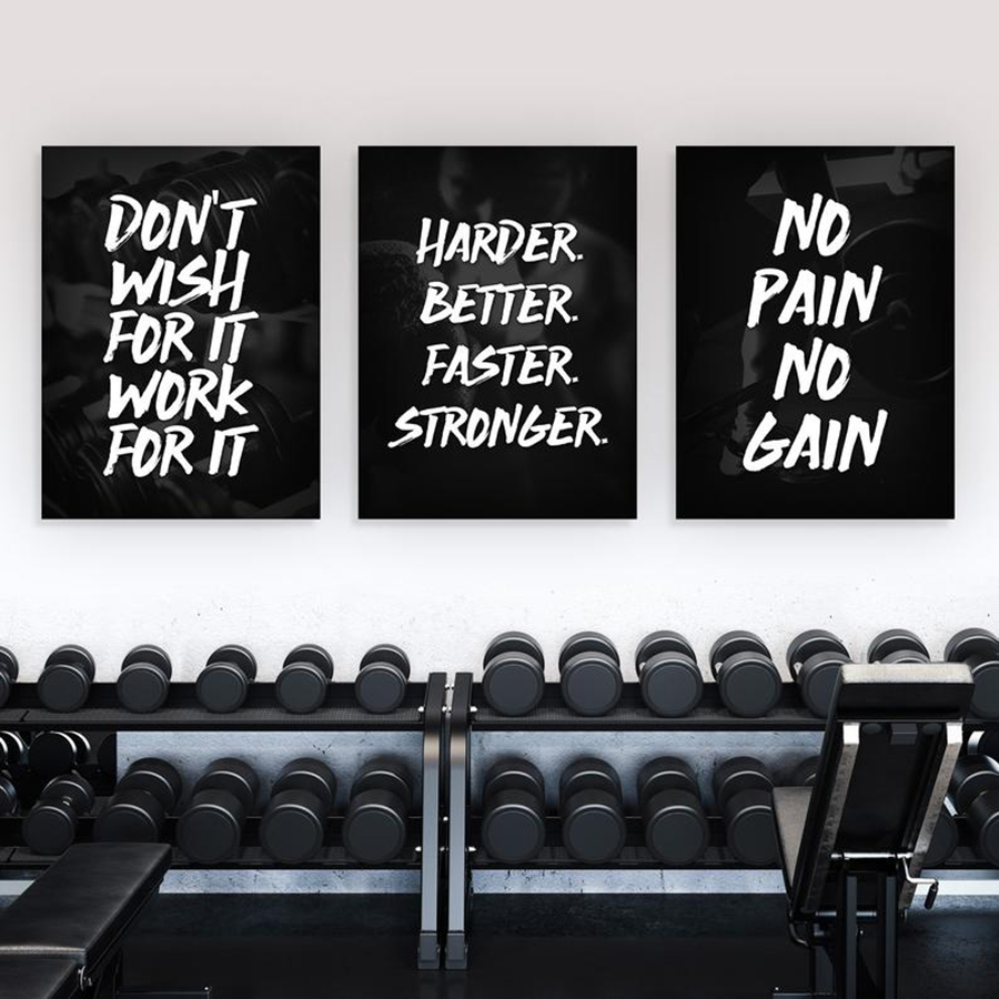 Tranh Slogan Tiếng Anh Bộ 3 Tranh