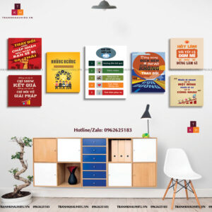 Bộ 7 Tranh Văn Phòng Tạo Động Lực